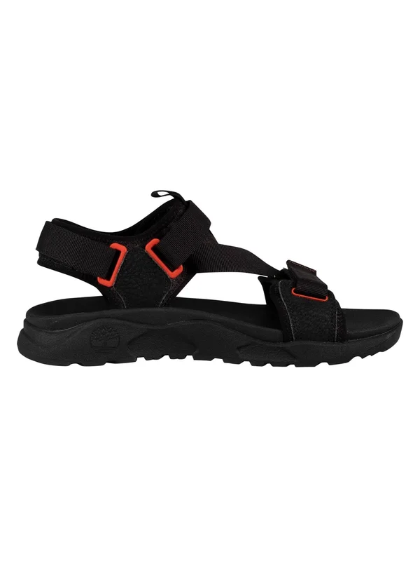 Timberland Men's Ripcord Backstrap Sandals - Black