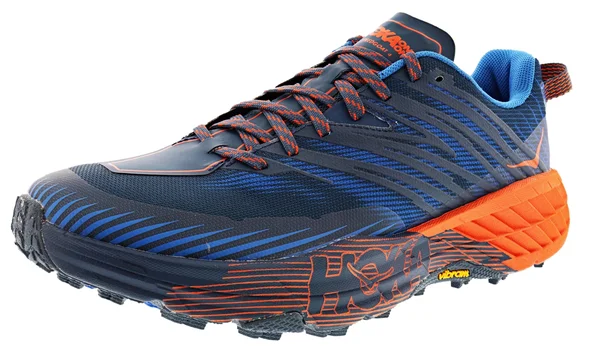 Hoka One One Men's Speedgoat (Wide) 4 Dark Gull Grey-Anthracite, 10