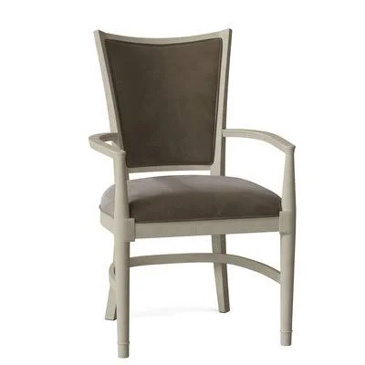 Garland Upholstered Arm Chair Fairfield Chair Body Fabric: 9953 Hazelnut - Frame Color: Walnut