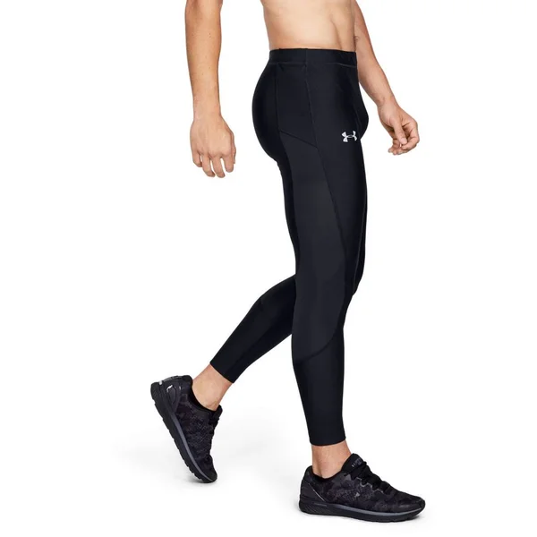 Under Armour Speed Stride Tights - Mens - Black/Black/Reflective - Size XL