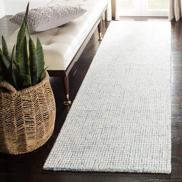 Safavieh 5& x 8& Abstract ABT470M Ivory - Blue Rug
