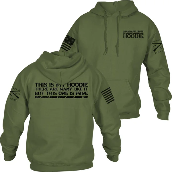Grunt Style This Is My Hoodie - Patriotic Apparel