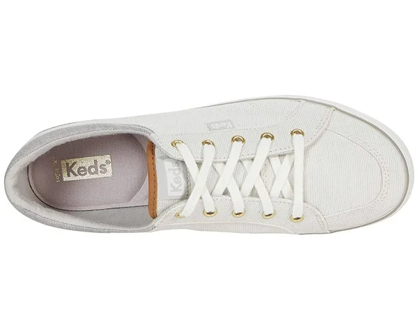 Keds Center II Subtle Stripe Women's Sneakers - Size: 7.5, Grey