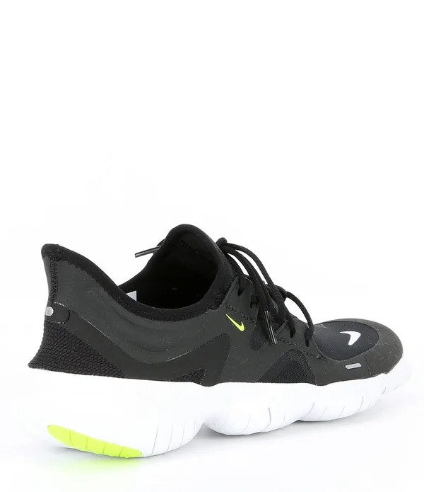 Nike Free RN 5.0 Running Shoe - Men's 9 White, Black, Black