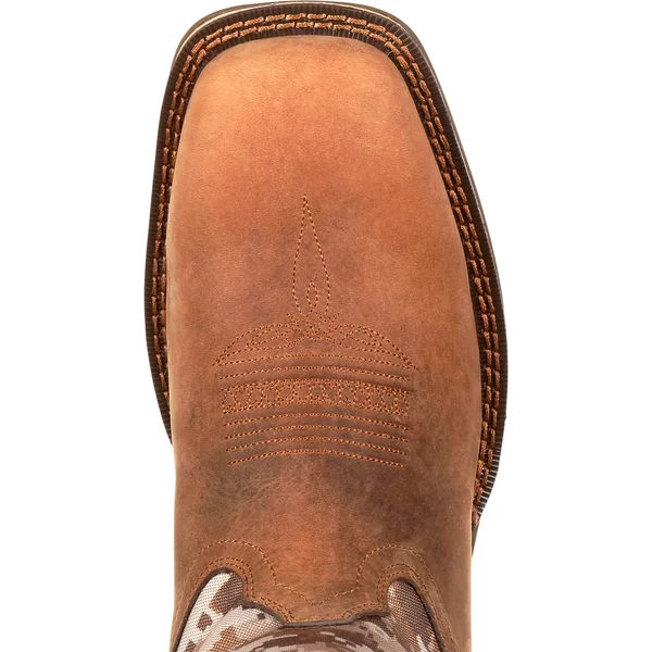 Durango Men's Rebel Pull-On Western Boot Desert Camo