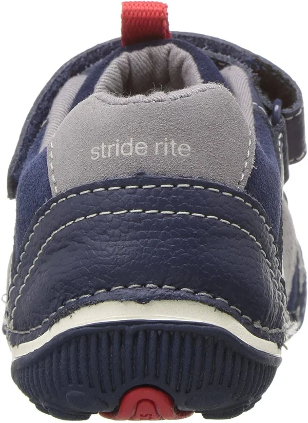 Stride Rite SRT Wes - Boys 8.5 Toddler Navy Sneaker Medium