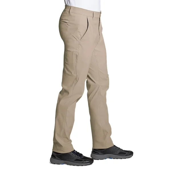 Eddie Bauer Men's Horizon Guide Chino Pants - Slim - Beige - 36/30