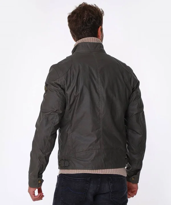 Belstaff Racemaster Jacket in Granite Grey