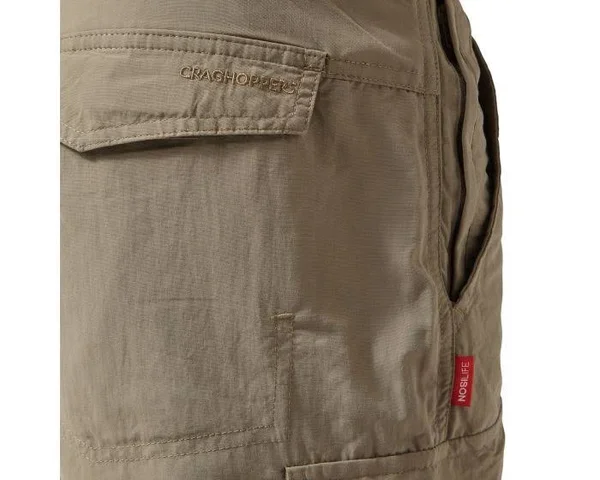 Craghoppers Men's NosiLife Cargo Trouser - 32 Regular - Pebble