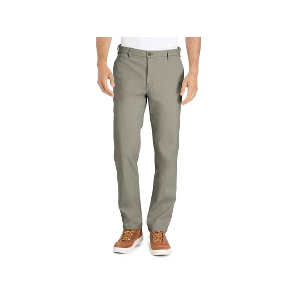 Izod Men's Big & Tall Big and Tall Saltwater Stretch Flat Front Straight Fit Chino Pant