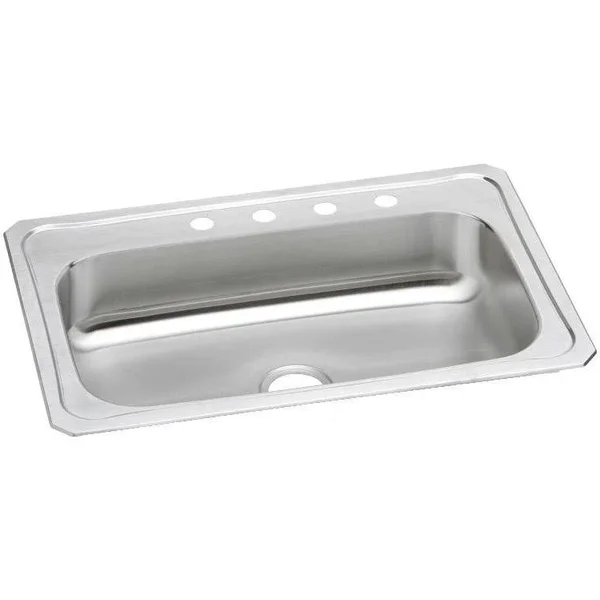 Elkay CRS33220 Gourmet Stainless Steel Single Bowl Sink
