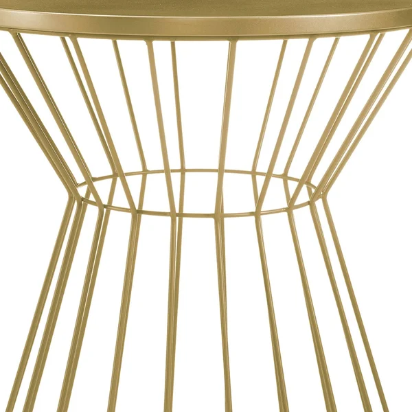 Elle Decor Lulu Side Table - French Gold