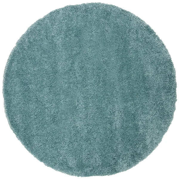 Safavieh Royal Shag RYG115J 5&3x22 x 7&6x22 Aqua Area Rug
