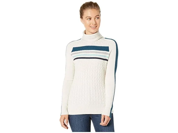 Smartwool Dacono Ski Sweater Women's, Moonbeam Heather, S