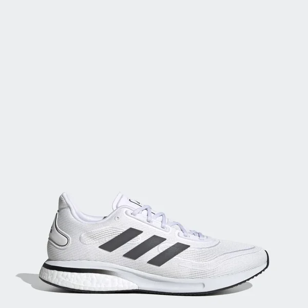 Adidas Men's Supernova Running Shoes in White/Cloud White Size 9.0