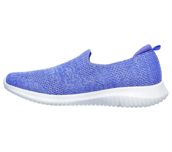 Women's Skechers Ultra Flex Harmonious Slip-On Sneaker - Purple - Size 8.5