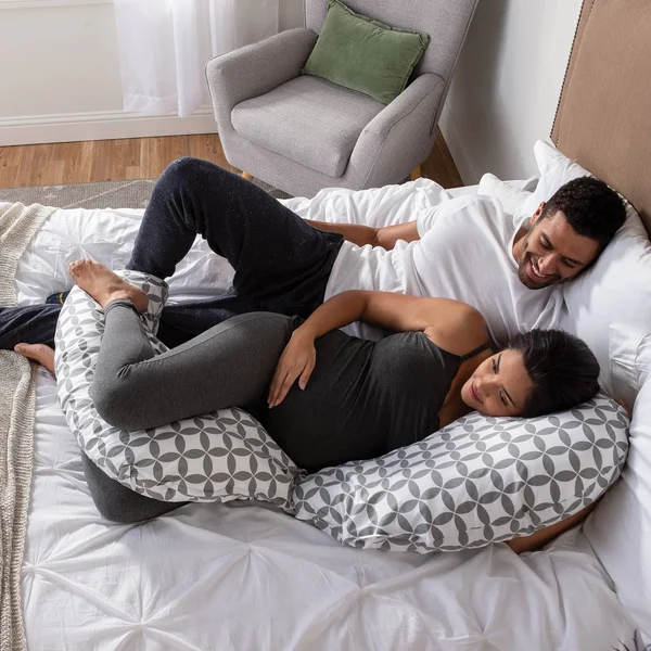 Boppy Slipcovered Total Body Pregnancy Pillow, Full Circle