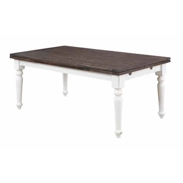 The Gray Barn Crooked Cottage Extension Dinette Table - Antique White