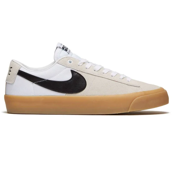 Nike SB Zoom Blazer Low Pro GT Shoes - White/Black/White/White - 11.5