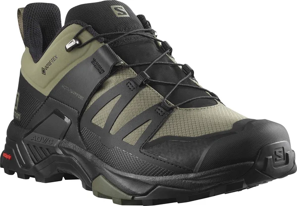 Salomon Men's x Ultra 4 GTX Hiking Shoes - Green - Size 9