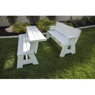 Convertible Benches Convertible Outdoor Park Bench Picnic Table All Weather Patio Garden Seating