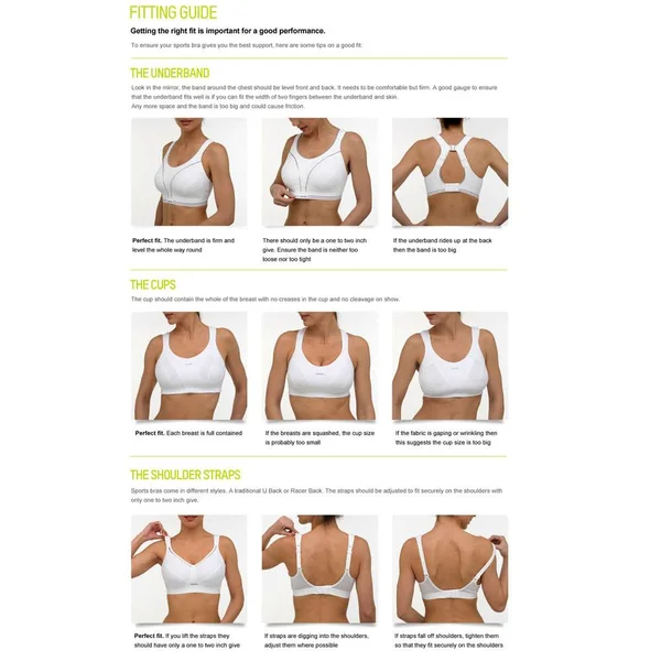 Shock Absorber Active Classic Support Sports Bra, White (SN102) 38C