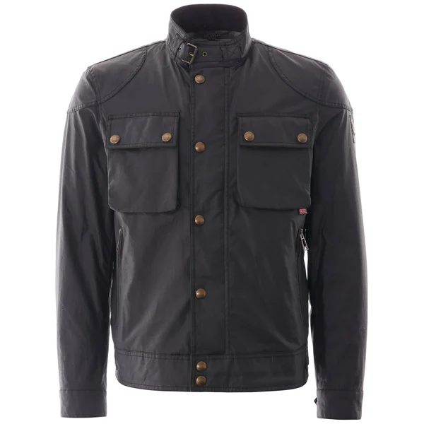 Belstaff Black Racemaster Jacket