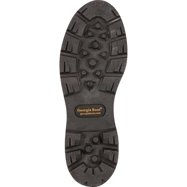 Georgia Boot Men's 6 in. Homeland Waterproof Work Boot - G106, Brown