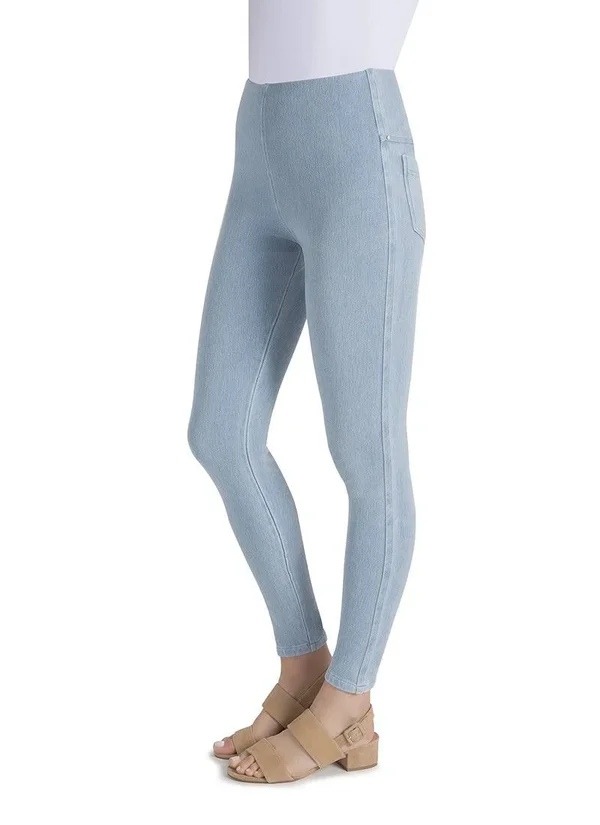 Lysse Plus Size Toothpick Denim Black 1x 28