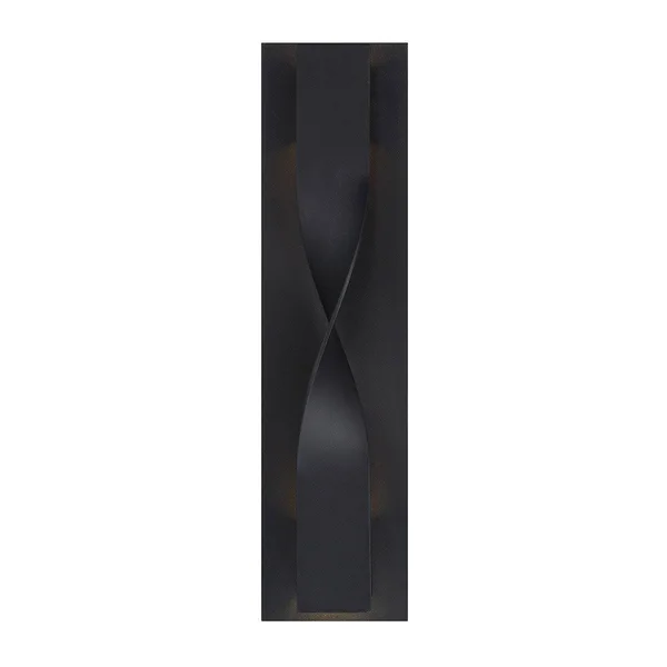 Modern Forms Twist LED Outdoor Wall Light - WS-W5620-BK