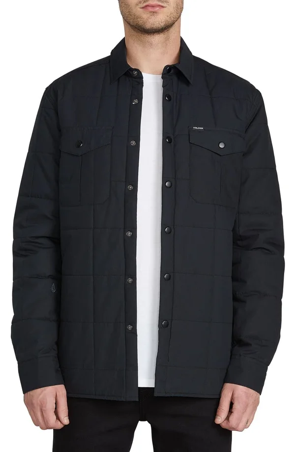 Volcom Larkin Quilted Jacket - Black