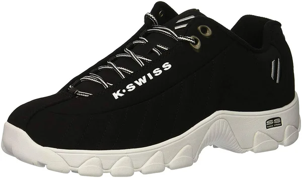 K-Swiss Men's St329 CMF - Size: 12, Black/White/Black