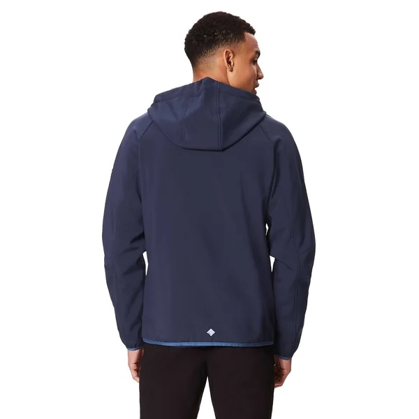 Regatta Mens Arec II Hooded Softshell Jacket Navy XXXL
