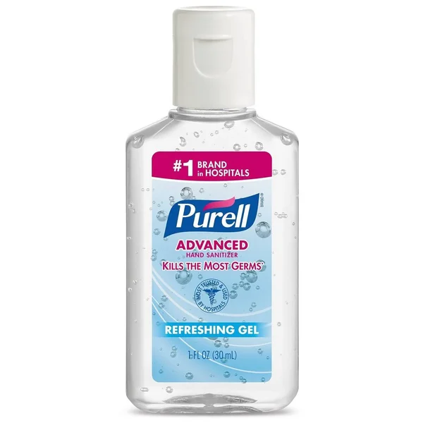 Purell Advanced Hand Sanitizer Refreshing Gel, 1 fl oz (24-Pack)
