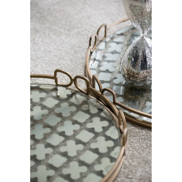 Au0026B Home Tray Gold