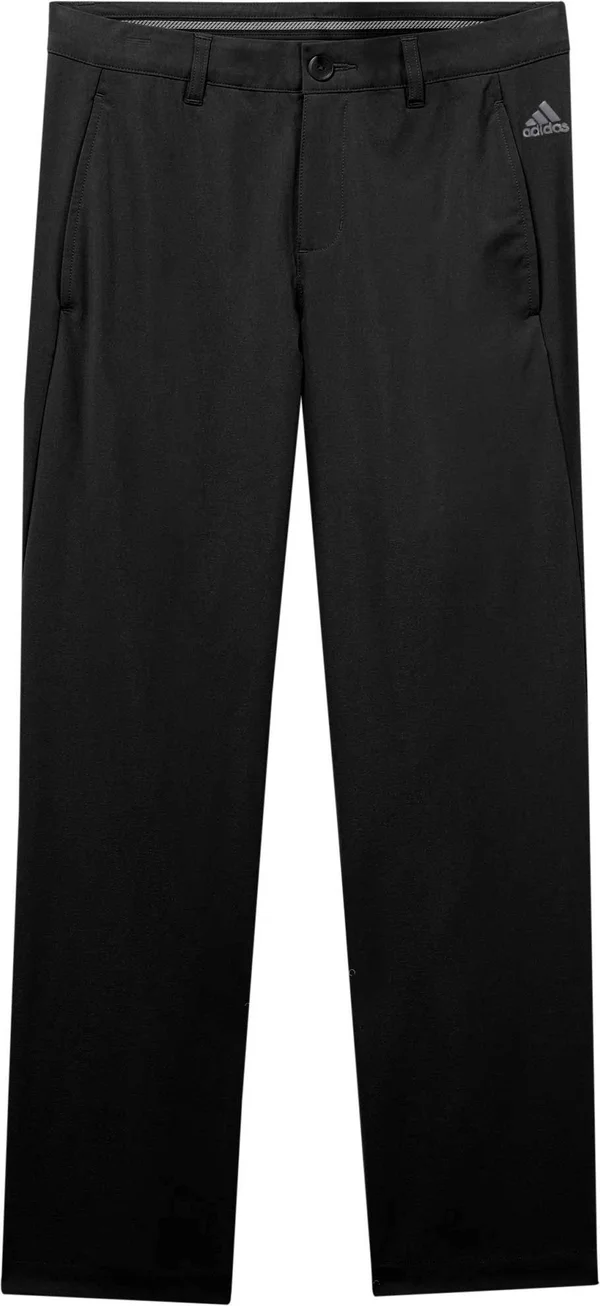 Adidas Boys& Solid Golf Pants - XS, Black