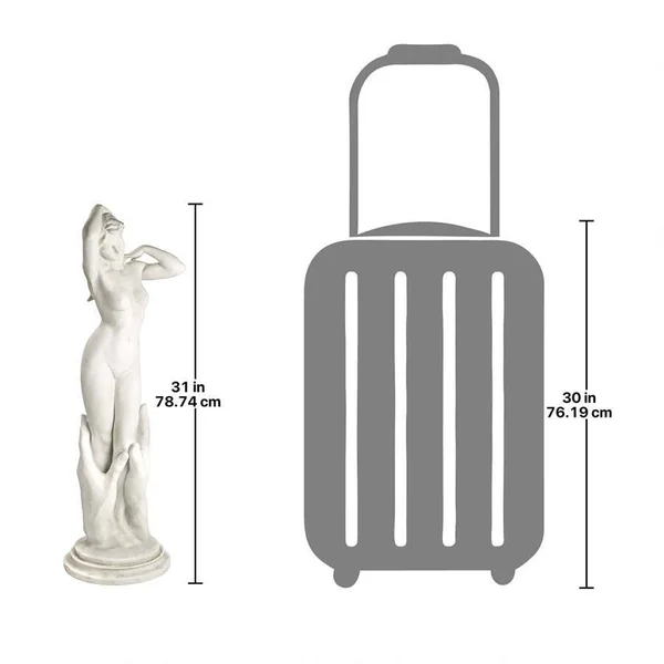 Design Toscano KY1379 Contemporary Venus Sculpture, White