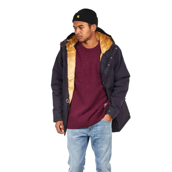 Carhartt WIP Mentley Jacket Dark Navy