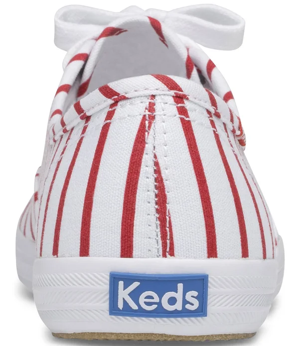 Keds Women's Champion Breton Stripe Size: 10M - White Navy