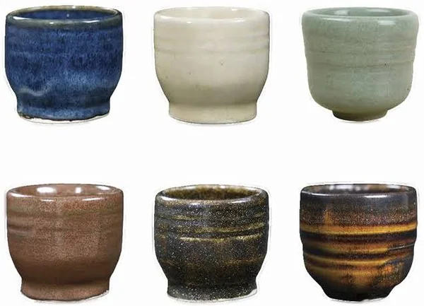 Amaco 39183K Potter's Choice Glaze Class Pack 5 - Assorted Colors, 6 Pints