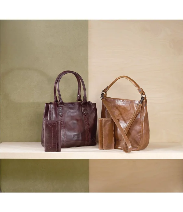 Frye Melissa Washed Leather Tote Bag - Amethyst