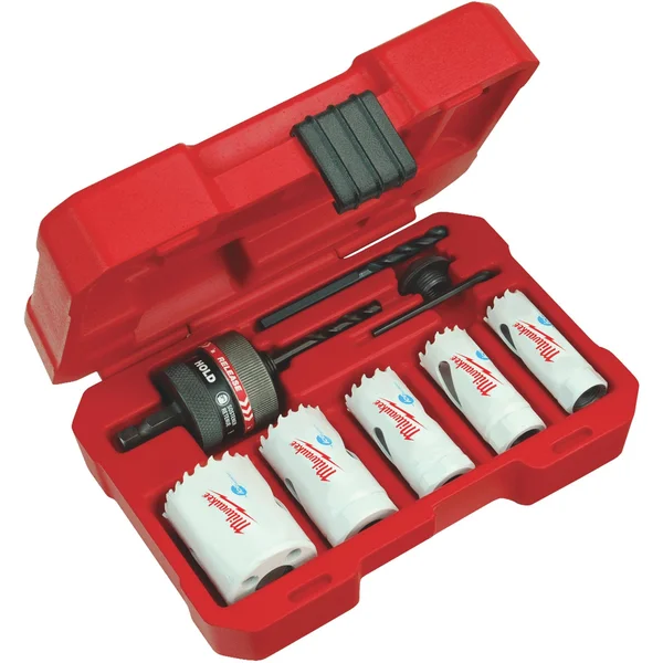 Milwaukee 49-22-4006 Hole Saw Kit - 9 -Piece