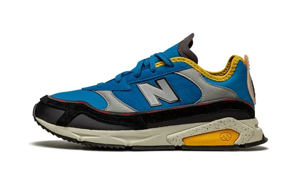 New Balance Mens X-Racer - Shoes Classic Blue/Black/Varsity Gold Size 09.0