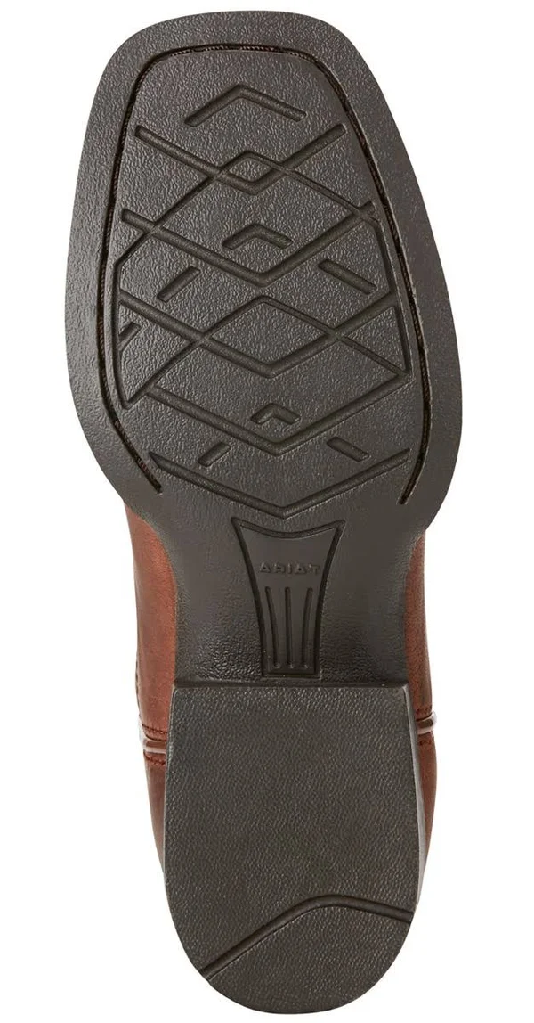 Ariat Kids& Brown Tycoon Cowboy Boots