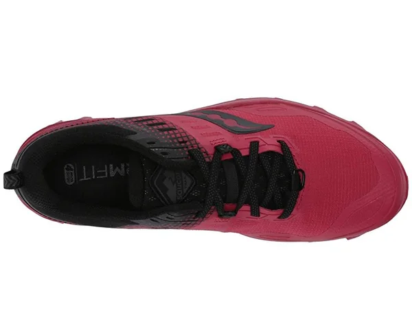 Women's Saucony Peregrine 10 St Barberry|Black - Size 9.5M