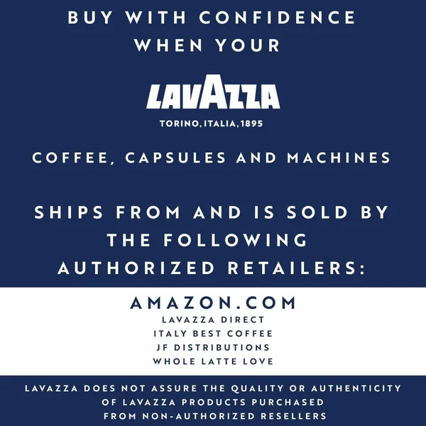 Lavazza Super Crema Whole Bean Coffee Blend, Medium Espresso Roast, 2.2 Pound
