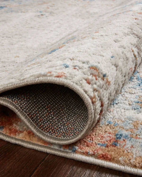 Loloi II Bianca BIA-03 Ivory Multi Rug - 6 ft 7 in x 9 ft 2 in