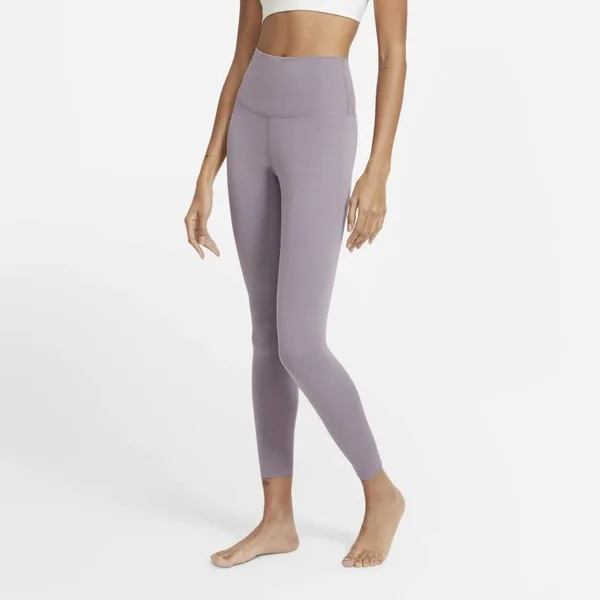 Nike Women's 7/8 Yoga Tights, XL, Purple