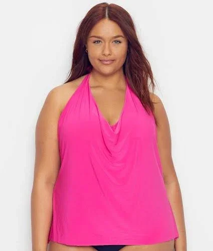 Plus Size Women's Magicsuit Sophie Underwire Tankini Top - 22W, Rose
