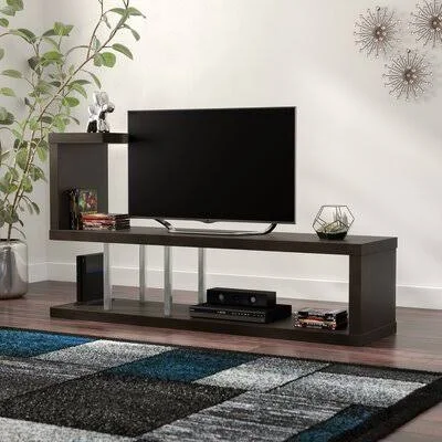Carswell TV Stand for TVs Up to 46x22 Ivy Bronx Color: Cappuccino